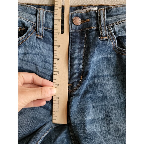 Judy Blue Jeans Womens 5 28x29 Boyfriend Distressed Stretch Mid Rise Modern - Picture 10 of 16